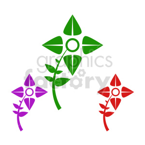 flower bundle vector design 6