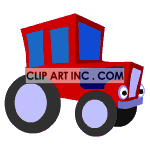 animated cartoon tractor