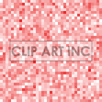Red and White Pixelated Mosaic Background