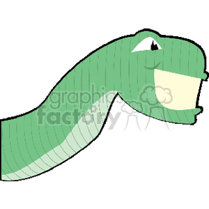Cartoon Dinosaur - Cute Green Dino