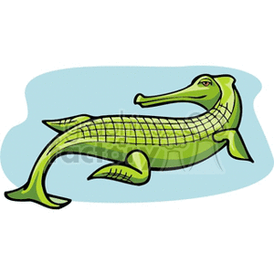 Cartoon Plesiosaur Illustration - Ancient Aquatic Dinosaur