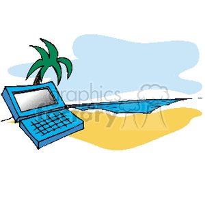 Beach Laptop for Remote Work and Travel