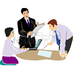 Business Professionals in Meeting