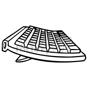 keyboard outline