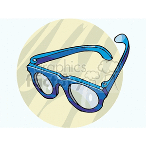 Blue Eyeglasses