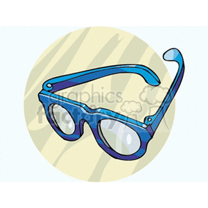 blue  eyeglasses