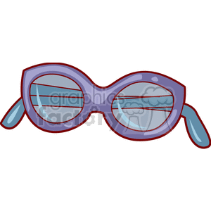 Stylish Purple Glasses