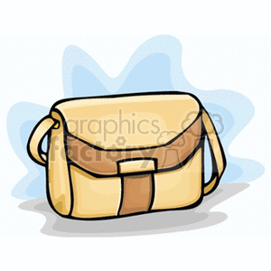 Beige Messenger Bag