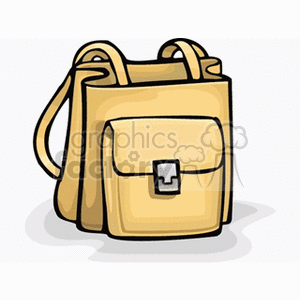 Beige handbag