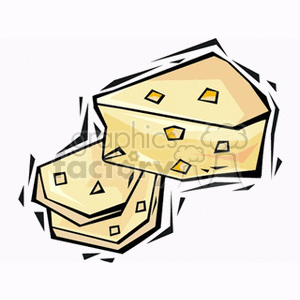 Illustration of Cheese Blocks