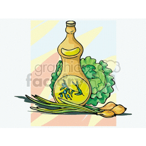 Olive Oil with Vegetables