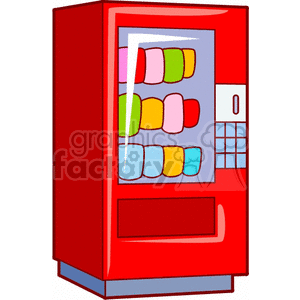 cartoon vending machine clipart #140890 at Graphics Factory.