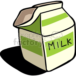 Open milk box