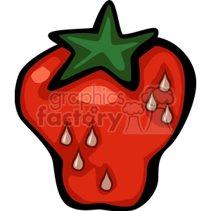 Cartoon Strawberry