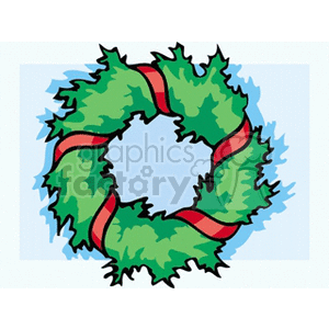 Festive Christmas Wreath