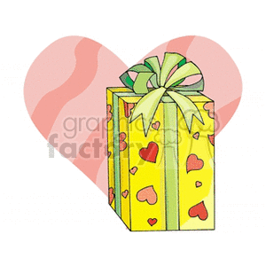 Valentine's Day Gift with Hearts