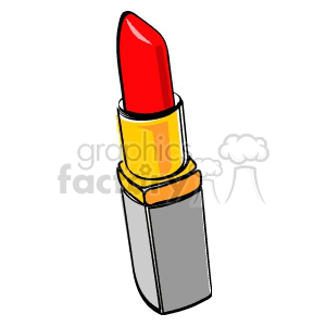 Red Lipstick for Makeup and Cosmetics