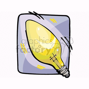 Cartoon Light Bulb