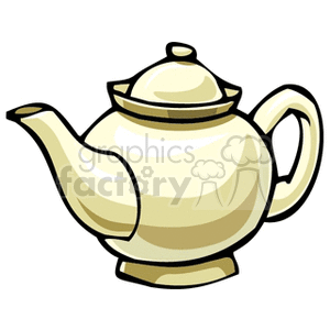 Classic Beige Teapot