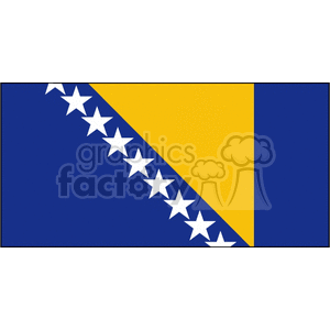 Bosnia Flag