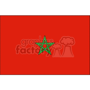 Flag of Morocco