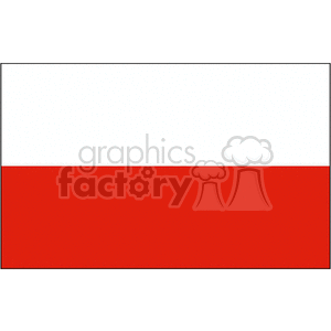 Polish Flag - National Symbol of Poland