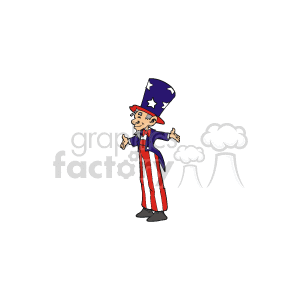 Uncle Sam cartoon