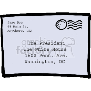 Letter to the President
