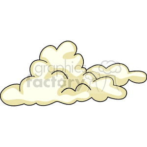 Cartoon Fluffy Clouds