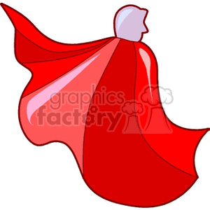 Red Cape : Superhero or Vampire Costume