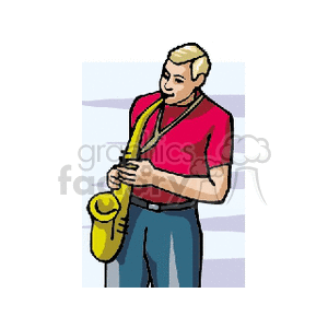 Saxophone Player