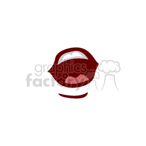 Stylized Lips and Mouth