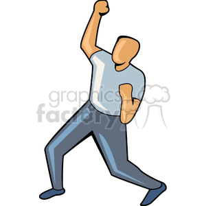 Joyful Dancing Person