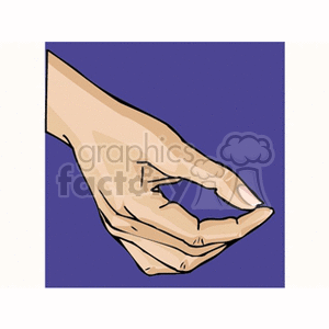 Illustrated Hand Gesture