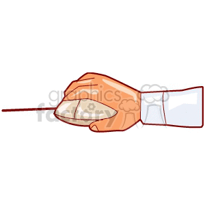 Hand Using Computer Mouse