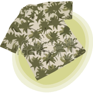 Palm tree tropical shirt