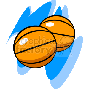 Orange Basketballs