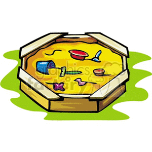 sandbox clip art