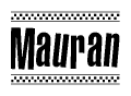 Mauran Checkered Flag Design