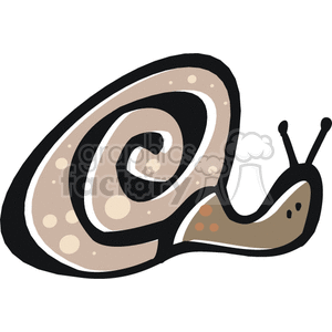 Stylized Snail - Cartoon Animal