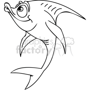 funny long tailed fish
