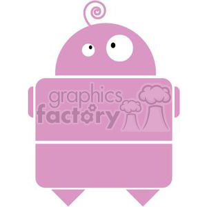 Cute Pink Robot