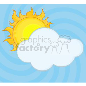 4030-Yellow-Sun-Shining-Hiding-Behind-Cloud