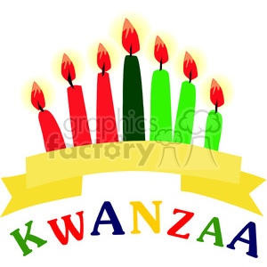 Kwanzaa candles