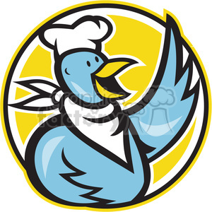   chef chicken character 