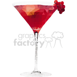 Martini geometry geometric polygon vector graphics RF clip art images