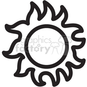 sun vector icon