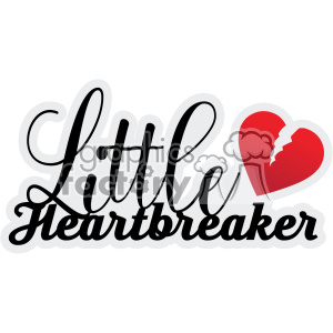 little heartbreaker svg cut file