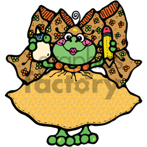 cartoon clipart frog 012 c