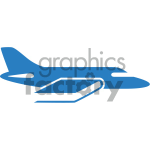 airplane higher learning vector icon